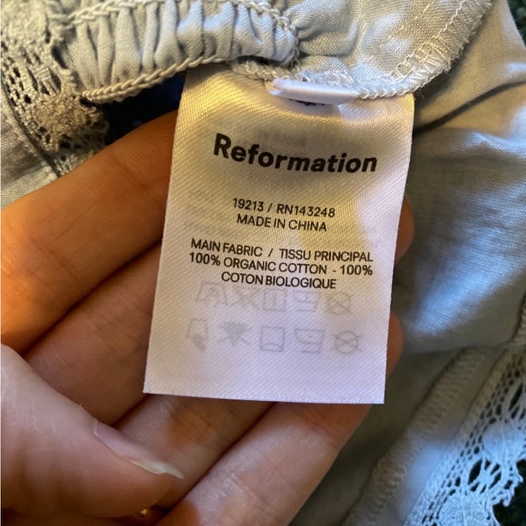 Reformation Roland Square Neck Crop Top - Picture 6 of 7